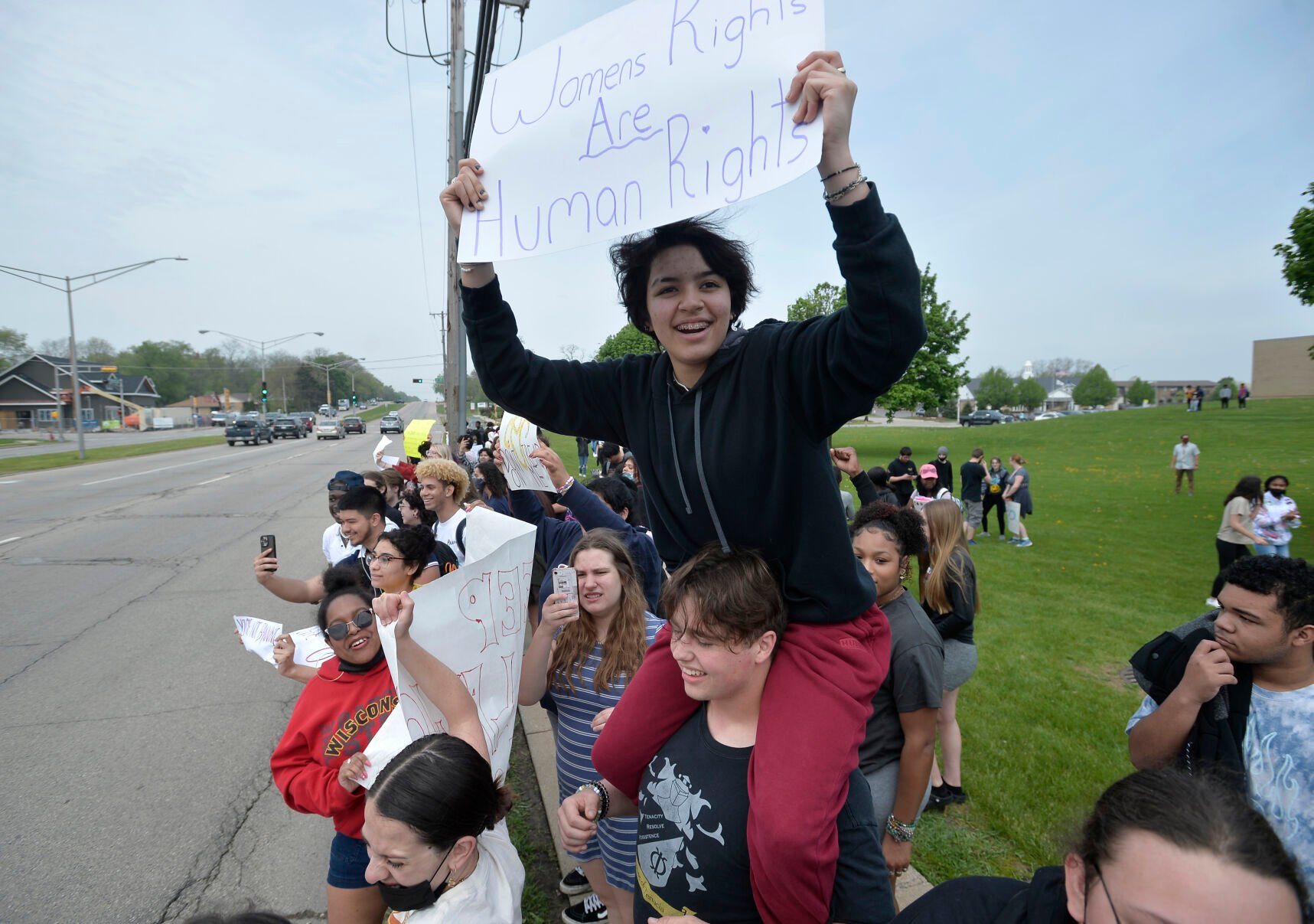 WALKOUT - ROE V. WADE DEMONSTRATION